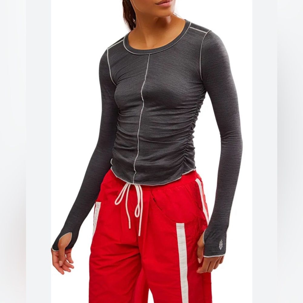 Free People FP Movement Hatch Right On Run shirt XS